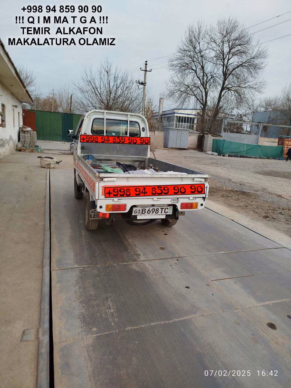 ТАШКЕНТ МЕТАЛЛОЛОМ TOSHKENT METALLOLOM qabul qilish Piskent