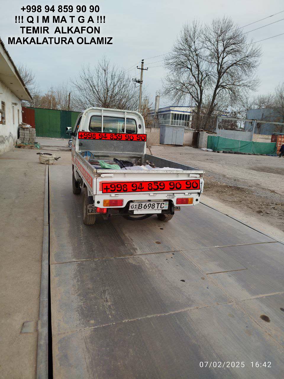 ТАШКЕНТ МЕТАЛЛОЛОМ TOSHKENT METALLOLOM qabul qilish Piskent