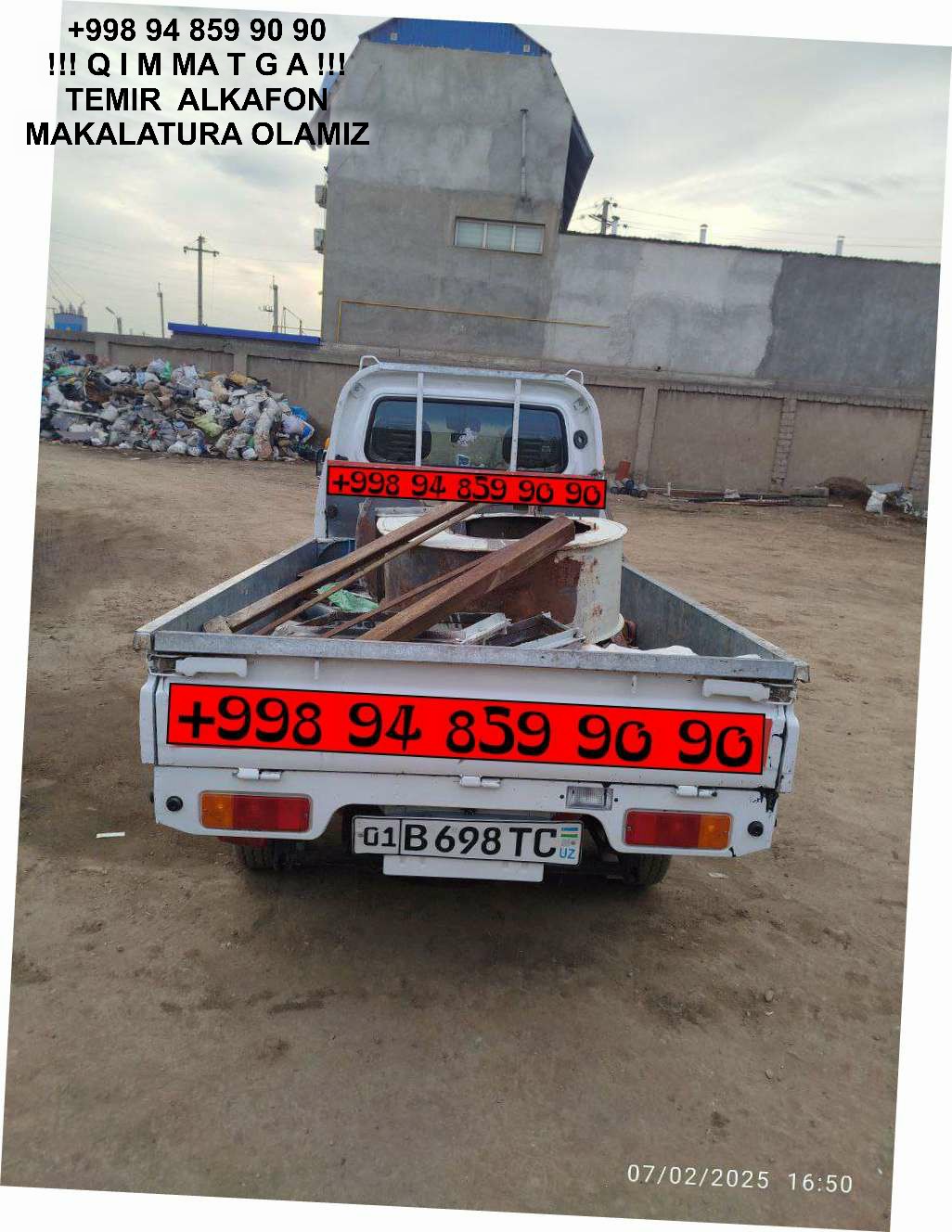 ТАШКЕНТ МЕТАЛЛОЛОМ TOSHKENT METALLOLOM qabul qilish Yashnobod